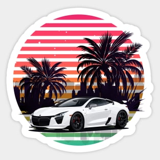 Vintage Summer Vibes Sticker